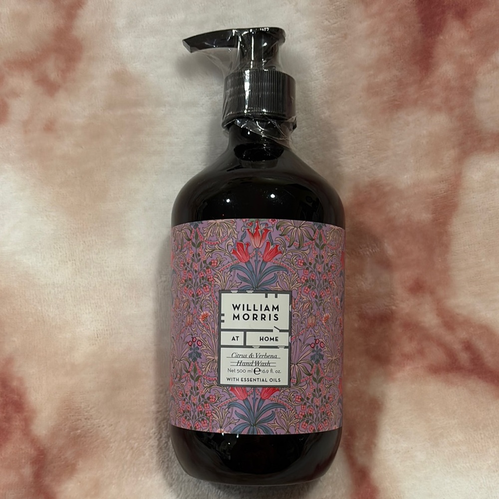 William Morris At Home Scented Citrus & Verbena Luxury Hand Wash 16.9 oz NWT